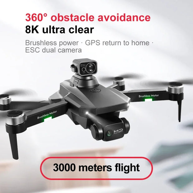RG101 Max Drone Laser Obstacle Avoidance 5G With FPV 6k Dual Camera GPS HD Aerial Photography Brushless Motor Four Axis 3000m