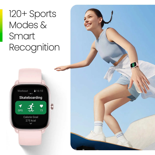 [World Premiere] Amazfit GTS 4 MINI Smartwatch 120+ Sports Modes 1.65" HD AMOLED Display Smart Watch For Android For iOS