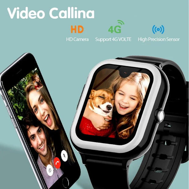 Wonlex  KT31 Smart Watch for Children 4G SOS WIFI GPS  Anti-Lost Tracker Video Call 900mAh Battery Kids SmartWatch Whatsapp
