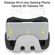 VR Headset  Professional 360 Panoramic View MP3/AVI/WMA Formats  Relieve Eye Fatigue 3D VR Glasses Headset Video Supply