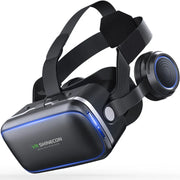 VR SHINECON G04E vr glasses mobile phone special 3d glasses virtual reality theater headset
