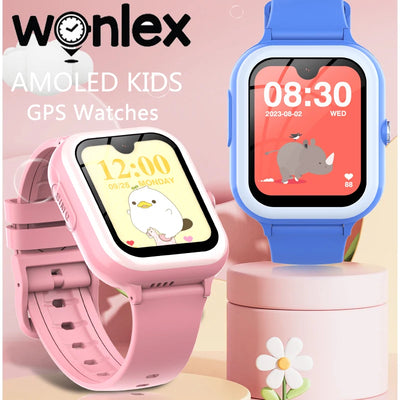 Wonlex  KT31 Smart Watch for Children 4G SOS WIFI GPS  Anti-Lost Tracker Video Call 900mAh Battery Kids SmartWatch Whatsapp