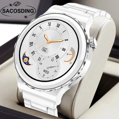 New Smart Watch Women Bluetooth Call Smartwatch Ladies Fitness Bracelet 2024 Watches Sports Female Digital Clock Watch For Women