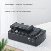 Phone Stand with Wireless Bluetooth Speaker Tech Gadgets for Table DeskTablet Cellphone Holder Tech Gadgets for Table Desk