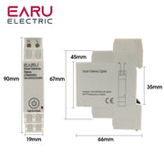 Tuya ZigBee Wireless Gateway Hub AC100~240V 50/60Hz Din-Rail Smart Home Bridge for Zigbee Devices No need for AC-DC Adapter