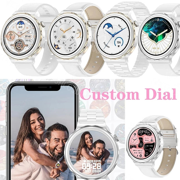 New Smart Watch Women Bluetooth Call Smartwatch Ladies Fitness Bracelet 2024 Watches Sports Female Digital Clock Watch For Women
