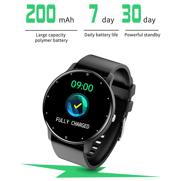 New ZL02D Smart Watch Women Men Sport Fitness Smartwatch Waterproof Sleep Heart Rate Monitor Watches Bluetooth for ios Android