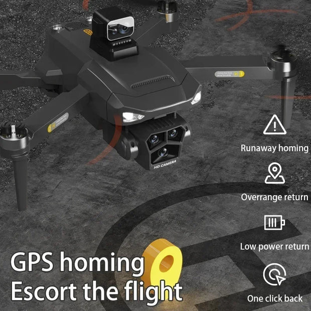 P20 Brushless Drone 4K Professional Aerial Photography Drone with Camera GPS Positioning Laser Obstacle Avoidance RC Aircraft