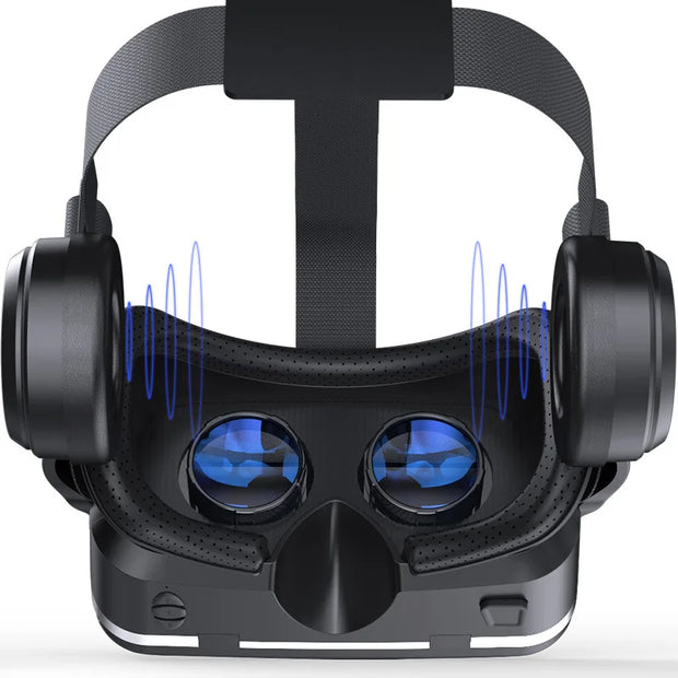 VR SHINECON G04E vr glasses mobile phone special 3d glasses virtual reality theater headset